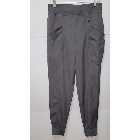 Cuddl Duds Womens Grey Heather Jogger Pants S Soft Hospital Wear Athleisure Cozy - Picture 10 of 10